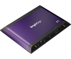 Vaizdo grotuvas „BrightSign XT1145“ medijos grotuvas, juodas, violetinis, 8K „Ultra HD“