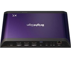 Vaizdo grotuvas Multimedijos grotuvas „BrightSign" BrightSign XT245, Mėlyna, 8K Ultra HD, 256 GB