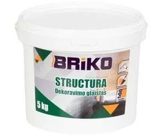 Briko Dekoratyvinis tinko sluoksnis (5kg)
