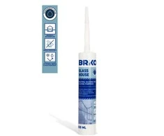 BRIKO STIKLINIS NAMAS SKAIDRUS 300 ML