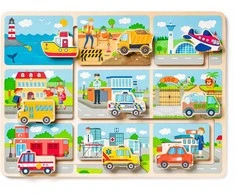 Woodyland Brimarex Medinis labirintas Transporto priemonės ir eismas 91998 Woody