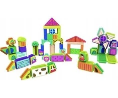 Amo Toys Į viršų Bright TOPBRIGHT Kaladėlių rinkinys „Ūkis“, 80 vnt.
