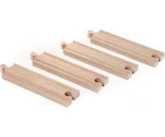 Ravensburger Brio vidutinio dydžio tiesūs bėgiai