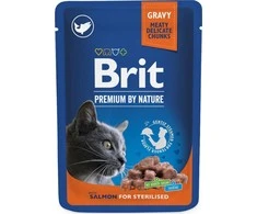 Brit Premium lašiša for Sterilised 100 g
