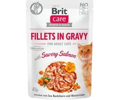 Brit Care Fillets in Gravy lašiša NAUJIENA 85 g
