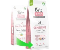 Sausas šunų maistas Brit Care Insect&amp;žuvis, žuvis, 12 kg