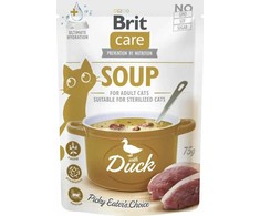 Gyvūnų Skanėstas - BRIT Care Soup antiena 75g