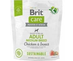 Brit Care Maistas dla Psa Medium Vištiena Owady 1kg