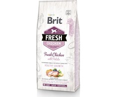 Brit Fresh Dog su vištiena ir bulvėmis Puppy 12kg