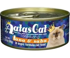 Aatas Cat Tantalizing Tuna&amp;Saba konservas katėms 80g