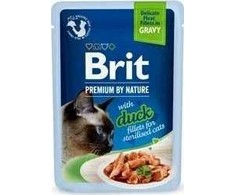 Vafo Praha Sro Brit Cat Food antienos filė 85g