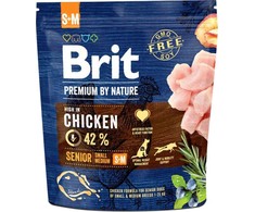 Brit Premium By Nature Senior S + M 1kg