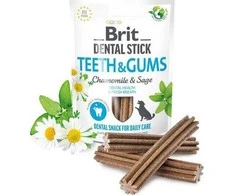 Brit Dental Stick Teeth &amp; Gums skanėstai šunims 7 vnt, 251 g