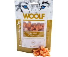 Gyvūnų Skanėstai - Woolf triušiena Chunkies 100 g