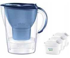 Filtravimo indas BRITA MARELLA 2.4 l, mėlynas + 3 Maxtra Pro filtrai