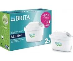 Brita Maxtra Pro All-in-1 vandens filtro kasetės, 2 vnt.