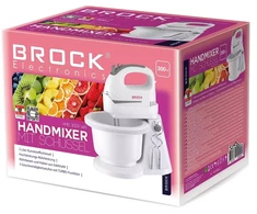 Brock elektrinis mikseris su dubeniu 300W HMB3009WH