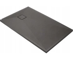 Granito dušo plytelės Deante Correo, antracito metalo, 120x70 cm
