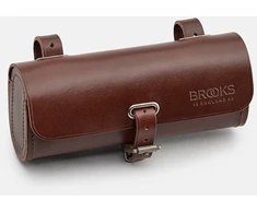 Brooks Balnakrepšio rankinė BROOKS CHALLENGE, Ruda, Talpa 0,5L, Tvirtinimas prie dirželių, Rauginta oda