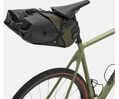Brooks Balnakrepšys BROOKS SCAPE SEAT BAG, purvo žalia, talpa 8 l, tvirtinimas ant dirželių, atsparumas vandeniui IPX4 (NAUJAS)