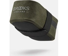 Brooks Balnelinė rankinė BROOKS SCAPE SADDLE POCKET BAG, purvo žalia, Talpa 0,7 L, Tvirtinimas ant diržo, Vandeniui atspari (NAUJA)