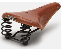Brooks Balnelis BROOKS FLYER SPECIAL, Honey, plieniniai lankai, svoris 890 g, linija Leather (NAUJAS)