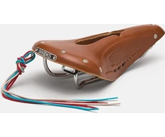 Brooks BROOKS B17 CARVED balnelis, Honey spalvos, plieniniai lankai, svoris 520 g, Leather linija