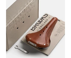Brooks BROOKS B17 NARROW balnelis, Honey, plieniniai lankeliai, svoris 510 g, Leather linija