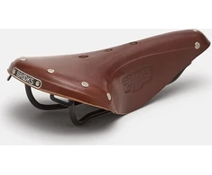Brooks BROOKS B17 NARROW balnelis, rudos spalvos, plieniniai lankai, svoris 510 g, linija Leather
