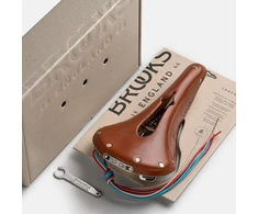 Brooks BROOKS B17 NARROW CARVED balnelis, Honey, plieniniai lankai, svoris 510 g, Leather linija (NAUJAS)