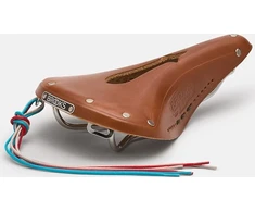 Brooks BROOKS B17 NARROW CARVED balnelis, Honey, plieniniai lankai, svoris 510 g, Leather linija (NAUJAS)