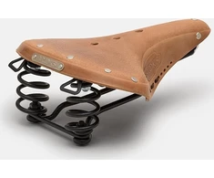 Brooks BROOKS B67 SOFTENED balnelis, tamsiai ruda spalva, plieniniai lankai, svoris 850 g, linija Leather (NEW)