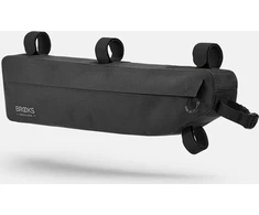 Brooks Krepšys ant rėmo BROOKS SCAPE FRAME BAG LARGE, juoda, talpa 3,5 l, tvirtinimas dirželiais, atsparus vandeniui (NAUJAS)