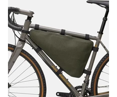 Brooks Krepšys ant rėmo BROOKS SCAPE FULL FRAME BAG, purvo žalia, talpa 5L, tvirtinimas dirželiais, atsparumas vandeniui IPX4 (NAUJAS)