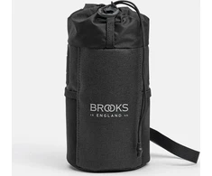 Brooks Krepšys ant vairo BROOKS SCAPE FEED POUCH, juoda, talpa 1 l, tvirtinimas dirželiais, vandeniui atsparus (NAUJAS)