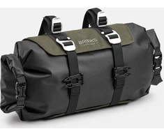 Brooks Krepšys ant vairo BROOKS SCAPE HANDLEBAR ROLL, purvo žalia, Talpa 9-11L, Tvirtinimas dirželiais, Atsparumas vandeniui IPX4 (NAUJAS)