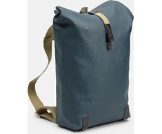 Brooks kuprinė BROOKS PICKWICK COTTON CANVAS, Tamsiai mėlyna/Juoda, Talpa 26L, Vandenį atstumianti medvilnė (NEW)