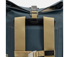 Brooks kuprinė BROOKS PICKWICK COTTON CANVAS, Tamsiai mėlyna/Juoda, Talpa 26L, Vandenį atstumianti medvilnė (NEW)