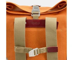 Brooks Kuprinė BROOKS PICKWICK COTTON CANVAS, Goose Beak/Maroon, Talpa 26L, Vandeniui atspari medvilnė (NAUJA)