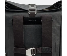 Brooks kuprinė BROOKS PICKWICK COTTON CANVAS, Total Juodas, Talpa 26L, Atspari vandeniui medvilnė (NEW)