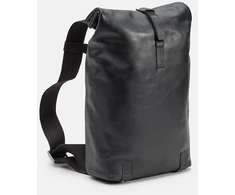 Brooks Kuprinė BROOKS Pickwick Hard Leather Juodas Talpa 12L Rauginta oda