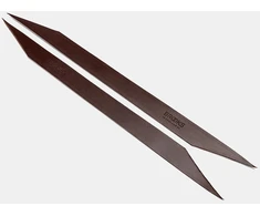 Brooks BROOKS LEATHER REPLACEMENT TAPE rankenų juostelės, Ruda, Rauginta oda, Skirta modeliui Slender, 2,5 mm (NAUJAS 2025)