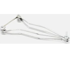 Brooks BROOKS B33 balno strypai, chromuoti (NAUJI)