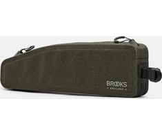 Brooks Rėmo rankinė BROOKS SCAPE LONG TOP TUBE, Mud Žalias, Talpa 1,5L, Tvirtinimas prie dirželių, Atspari vandeniui (NEW)
