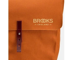 Brooks Sakvy BROOKS BRICK LANE PANNIERS, Gooseback/Maroon, Talpa 2x15L, Tvirtinimas ant dirželių, Rauginta oda (NAUJAS)