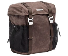 Brooks Sakwa Haul Pannier Bag, ruonių rudos spalvos, talpa 17 l, atsparus vandeniui (BRS-BTB0001A07291)