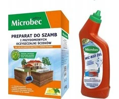 Bros Nuotekų valymo priemonė septikams ir buitiniams nuotekų valymo įrenginiams Microbec Ultra 1kg