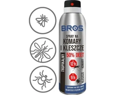 Bros purškalas nuo uodų ir erkių 50% DEET 90ml