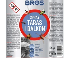 Bros VABZDŽIŲ PURŠKALAS TERASAI IR BALKONUI 400 ML
