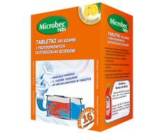 Priemonė nuotėkų duobėms BROS Microbec, 1 x 20 g